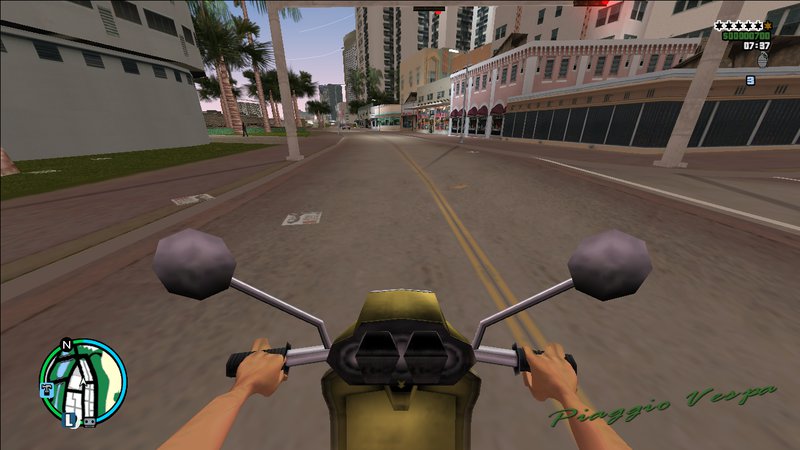 Vice City First Person Mod